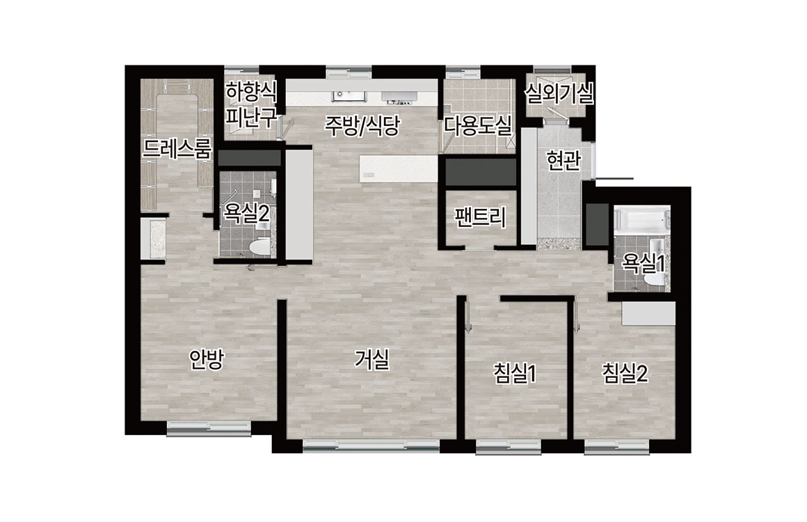 평면도 84E2